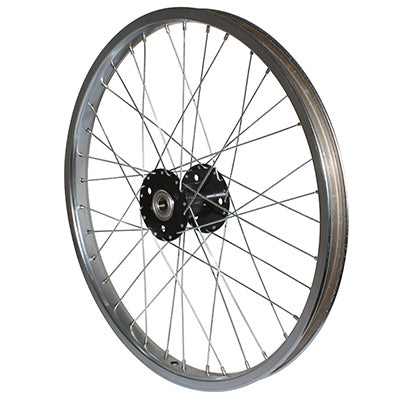 ROUE TRICYCLE ARRIERE 20" ref 28596 (JANTE ACIER 36 RAYONS MOYEU FUSEE)