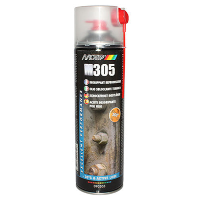 MOTIP M305 COOLING DEGREASER (UNLOCKED BY SUDDEN TEMPERATURE DROP -30°C) (500ml AEROSOL)