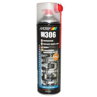 MOTIP M306 PART COOLING DEGREASER (UNLOCKS ASSEMBLIES BY SUDDEN DROP IN TEMPERATURE -50°C) (SPAY 500 ml)