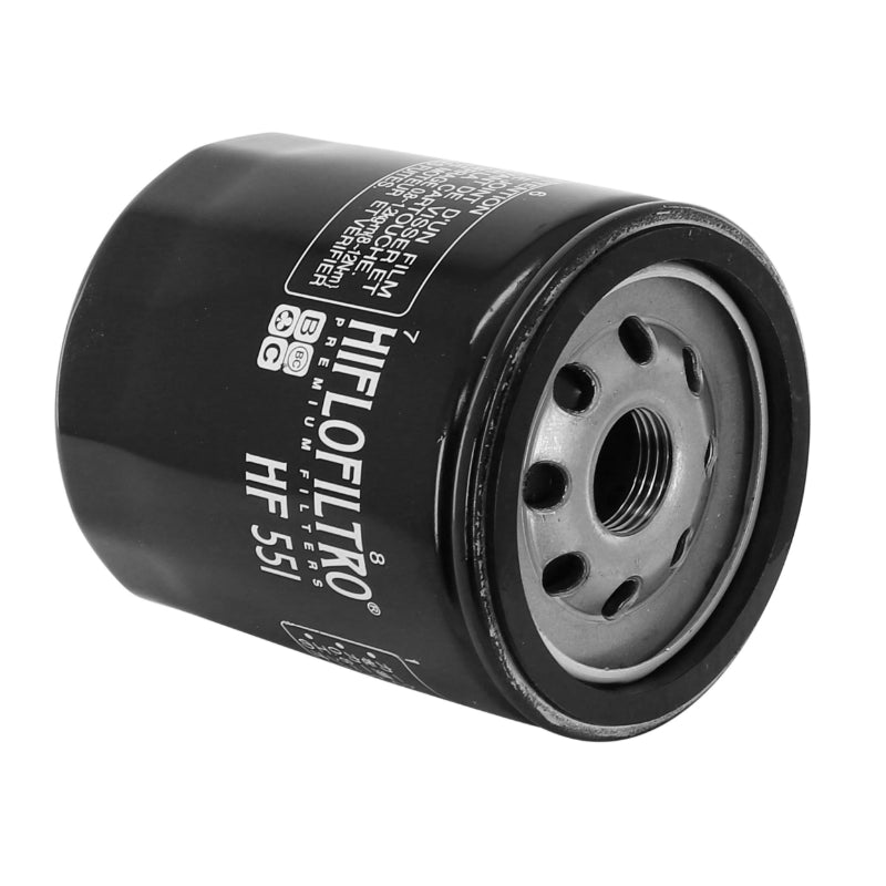 ADAPTABLE MOTORCYCLE OIL FILTER MOTO-GUZZI 850 V85 TT 2019+, 850 BREVA, 940 BELLAGIO, 1100 CALIFORNIA, 1200 NORGE, 1200 STELVIO (76x90mm) -HIFLOFILTRO HF551-