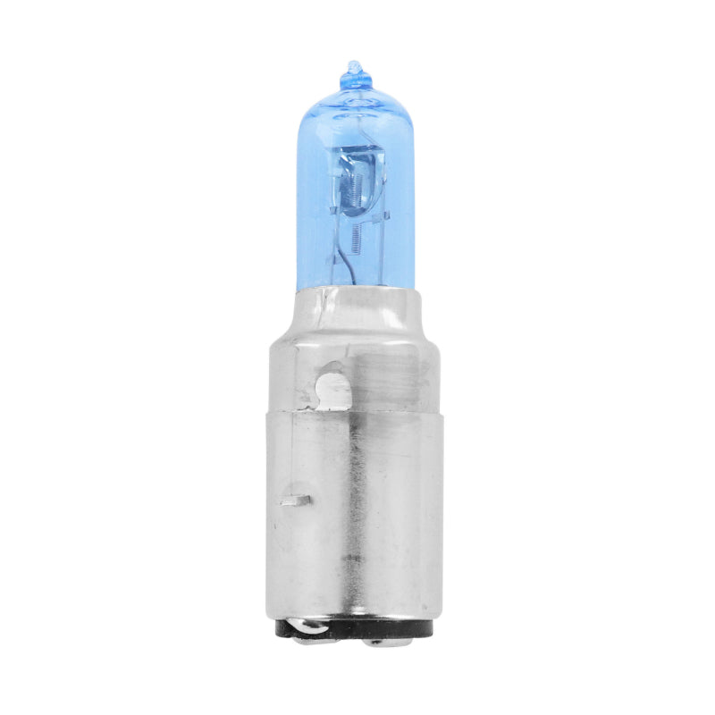 HALOGEN LAMP BULB 12V 35-35W BA20d BASE BULB S2 BLUE (PROJECTOR) (SOLD INDIVIDUALLY) -FLOSSER-