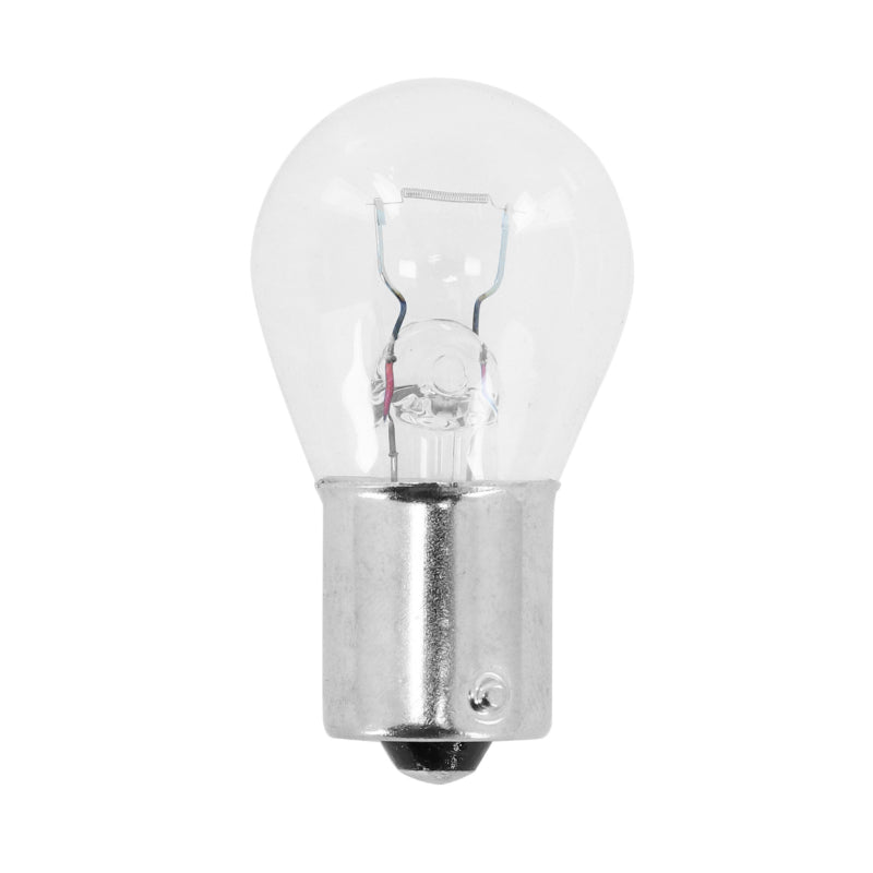 AMPOULE-LAMPE STANDARD 12V 21W CULOT BA15s NORME P21W GRAISSEUR BLANC (CLIGNOTANT OU STOP) (VENDU A L UNITE)  -FLOSSER-