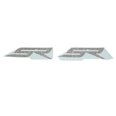 STICKER-DECOR "SR" RIGHT FRONT FACE ORIGINAL PIAGGIO APRILIA 50 SR H2O 2014+ -2H000278-