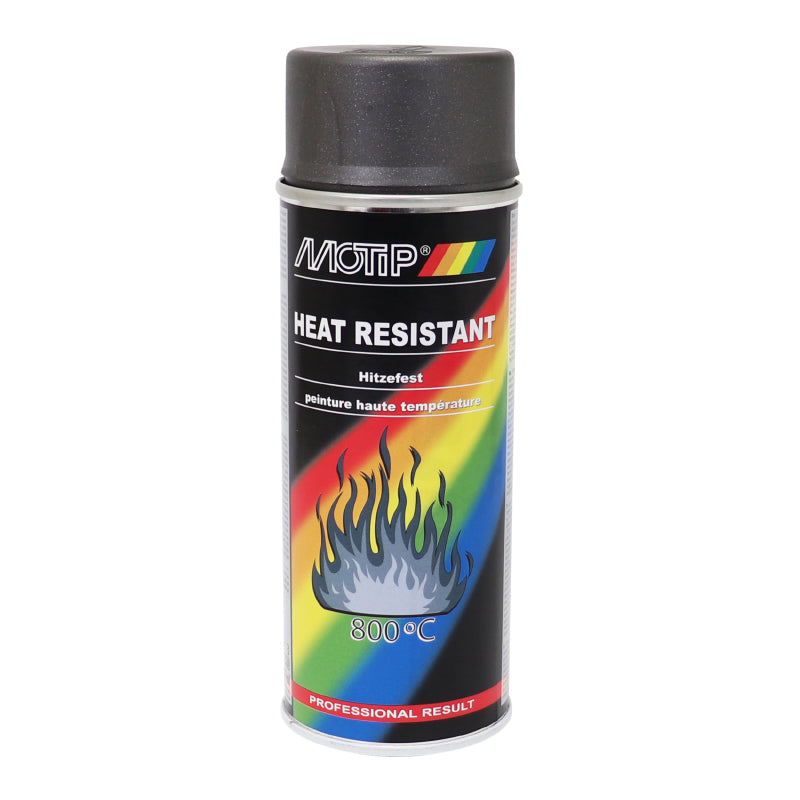 MOTIP PRO HIGH TEMPERATURE SPRAY PAINT 800 ANTHRACITE AEROSOL 400ml (04037)