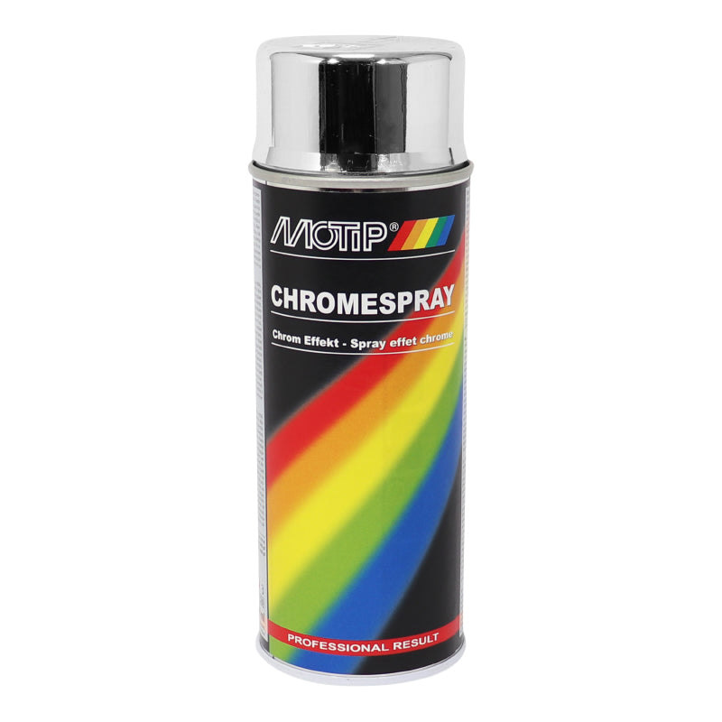 MOTIP PRO CHROME EFFECT SPUITVERF SPRAY 400ml (04060) (LET OP, NIET BEDEKKEN MET VERNIS)