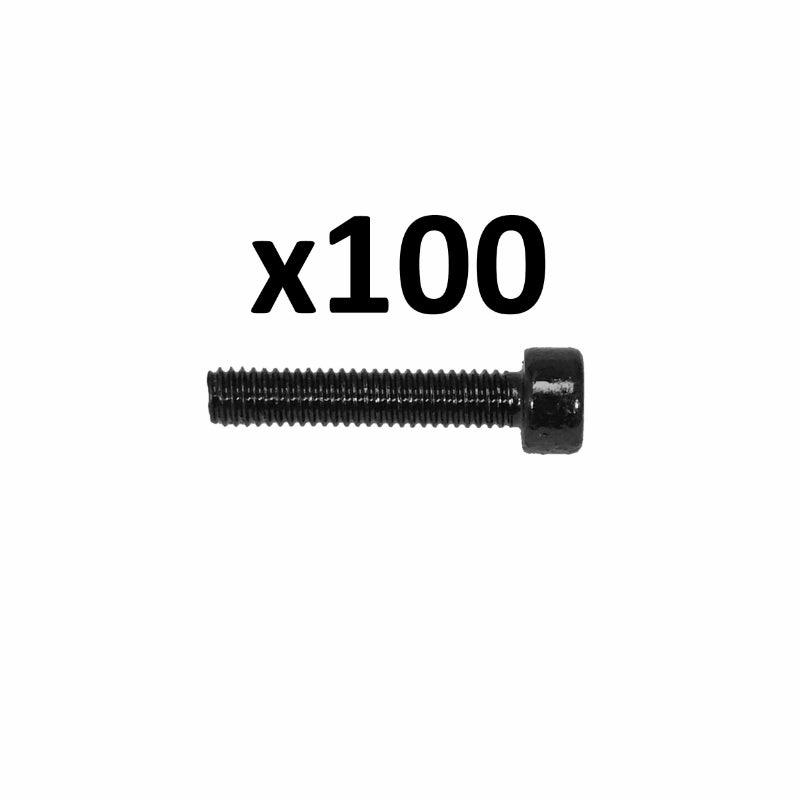 6-SIDED SOCKET HEAD SCREWS DIAM M4 x 20 mm (BOX OF 100 PIECES) (690002) -ALGI-