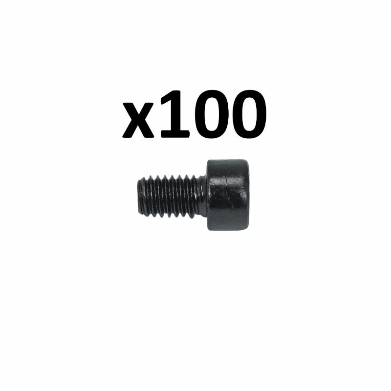 6-SIDED SOCKET HEAD SCREWS DIAM M6 x 10 mm (BOX OF 100 PIECES) (690040) -ALGI-