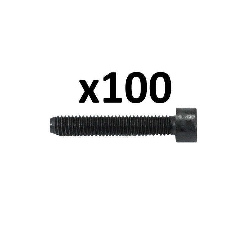 6-SIDED SOCKET HEAD SCREWS DIAM M6 x 35 mm (BOX OF 100 PIECES) (690045) -ALGI-