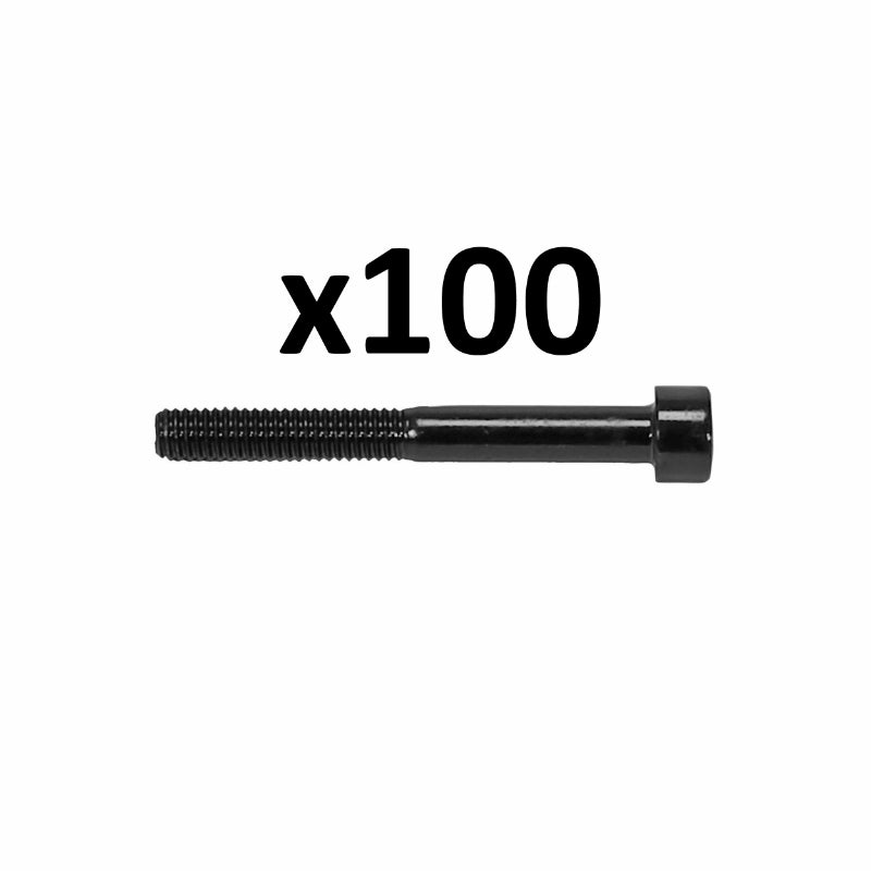 6-SIDED SOCKET HEAD SCREWS DIAM M6 x 50 mm (BOX OF 100 PIECES) (690048) -ALGI-