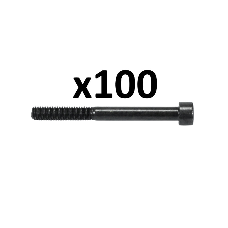 6-SIDED SOCKET HEAD SCREWS DIAM M6 x 60 mm (BOX OF 100 PIECES) (690050) -ALGI-