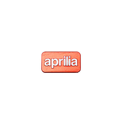 AUTOCOLLANT-STICKER-DECOR "APRILIA" ORIGINE PIAGGIO APRILIA 125-250 RS, TUONO, CAPONORD, RSV-2  -AP8157770-