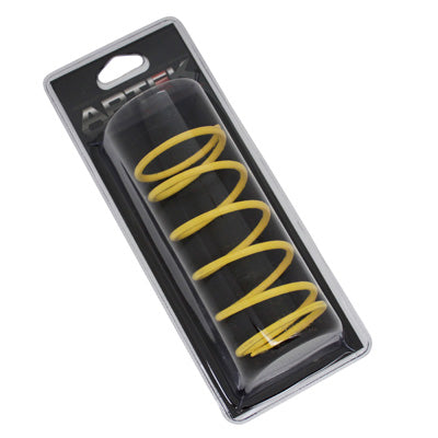 SCOOT ARTEK K1 VARIATOR SPRING FOR MBK 50 BOOSTER, NITRO-YAMAHA 50 BWS-APRILA 50 SR-MALAGUTI 50 F12, YELLOW 4.0