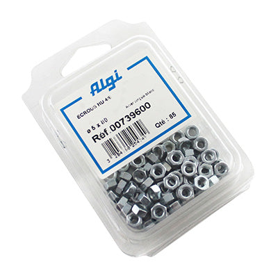 ALGI 6-SIDED NUT DIAM 5 (BLISTER OF 85) (00739600)