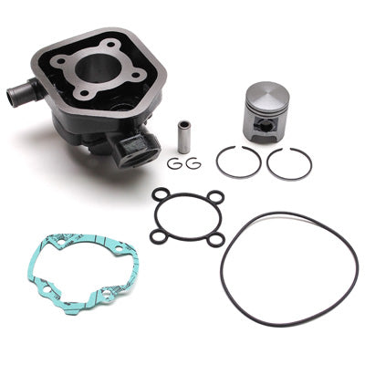 CYLINDRE SCOOT ADAPTABLE PEUGEOT 50 SPEEDFIGHT LIQUIDE  -P2R FONTE AVEC PISTON GRAPHITE-