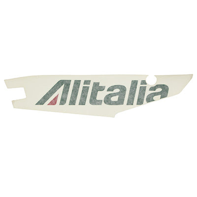 AUTOCOLLANT-STICKER-DECOR ITALIA GAUCHE ORIGINE APRILIA 50-125 RS 2011+2013 -B043701-