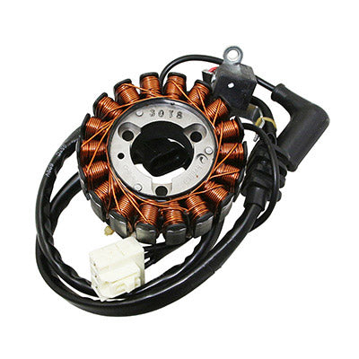 STATOR ALLUMAGE MAXISCOOTER ORIGINE PIAGGIO 125-300 MP3, YOURBAN 2012+, BEVERLY, VESPA GTS 2009+, 300 X7 2009+, 125 X10 2012+ MOTEUR INJECTION-APRILIA 300 ATLANTIC 2010+  -642054-