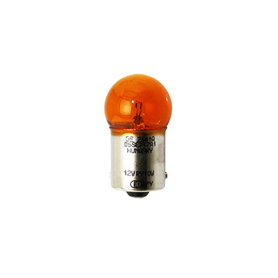 AMPOULE-LAMPE 12V 10W BAU15S-RY10 ORANGE ORIGINE PIAGGIO COMMUN A  LA GAMME  -584332-