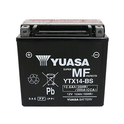 BATTERIE 12V 12Ah YTX14-BS ORIGINE PIAGGIO SANS ENTRETIEN LIVREE AVEC PACK ACIDE (Lg151xL87xH147)  -638733-