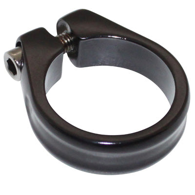 CHC NEWTON SEAT POST CLAMP MATT BLACK ALUMINUM DIAM. 31.8mm