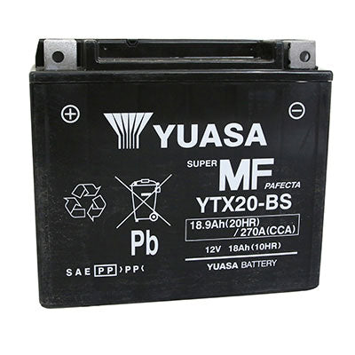 BATTERIE 12V 20Ah YT20-BS ORIGINE PIAGGIO COMMUN A LA GAMME MOTO-GUZZI  -883818-