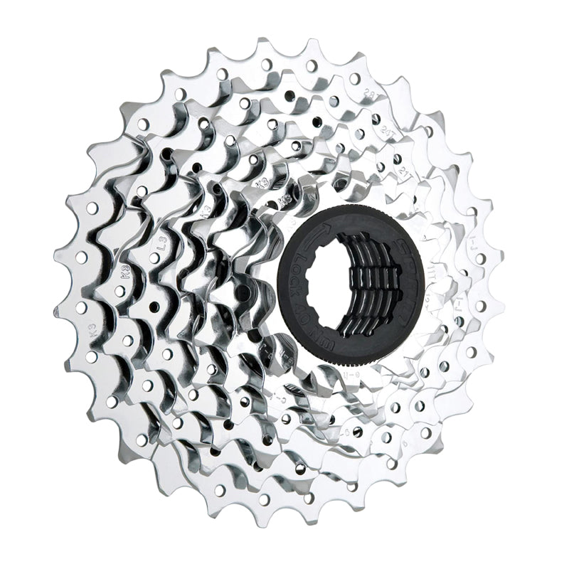 8V-CASSETTE. SRAM PG830 11-28 ZILVER (SHIMANO COMPATIBEL) (11-13-15-17-19-21-24-28)