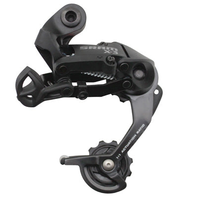 SRAM 7-8S MTB-ACHTERDERAILLEUR. X3 ZWART