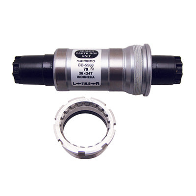 SHIMANO OCTALINK 105-ULTEGRA BOTTOM BRACKET 118.5mm ITALIAN THREAD - 36x24