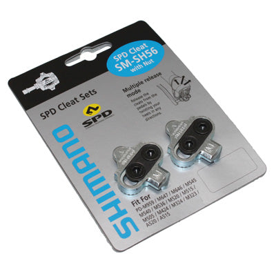 SHIMANO MTB SM-SH56 SPD MOBILE PEDAL CLEAT (PAIR)