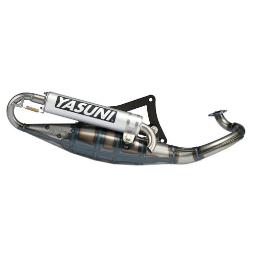 SCOOT YASUNI R PAINTED EXHAUST FOR MBK 50 BOOSTER, STUNT-YAMAHA 50 BWS, SLIDE-APRILIA 50 SR (ALU SILENCER) -TUB307-