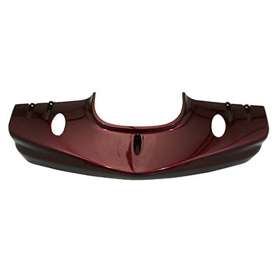 COUVRE GUIDON INFERIEUR ORIGINE PIAGGIO BEVERLY 125-250 2006+2007 ROUGE 806-A  -62496200RE-