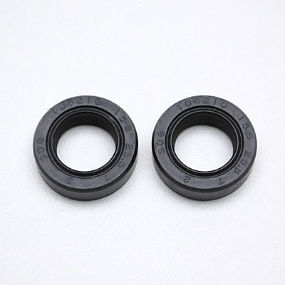 ADAPTABLE MOPED CONNECTING JOINT OIL SEAL PEUGEOT FOX 1994+ (15.6x25.5x7 - NITRILE) (PAIR) -P2R SELECTION-