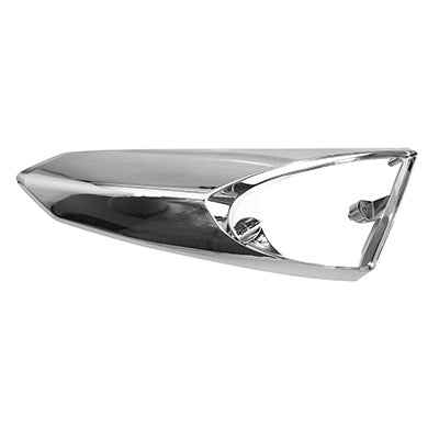 SUPPORT CLIGNOTANT AVANT DROIT ORIGINE PIAGGIO 125-250-400 X-EVO 2007+ CHROME  -653929-