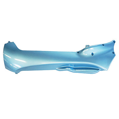 LINKER SPOILER ORIGINEEL PIAGGIO 125-250-300-400-500 MP3 BLAUW 424-A -65614200AF-