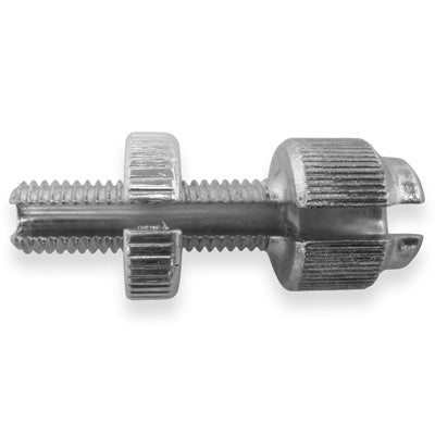 CYCLO CABLE TENSIONER HOLLOW SCREW DIAM M7 - LENGTH 25mm - INT DIAM FOR 7mm SLOTTED SHEATH IN ZINC-PLATED STEEL (SOLD INDIVIDUALLY) -P2R SELECTION-