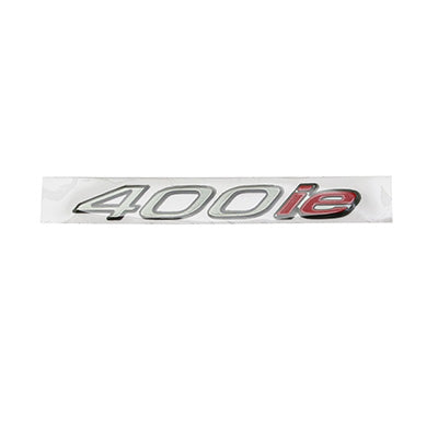 STICKER-STICKER-DECOR "400 IE" ORIGINEEL PIAGGIO 400 MP3 2008+2010 DONKERGRIJS -672215-