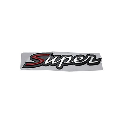 AUTOCOLLANT-STICKER-DECOR "SUPER" ORIGINE PIAGGIO 125-250-300 VESPA GTS 2009+  -672498-