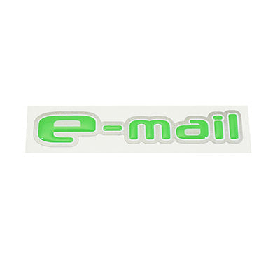 AUTOCOLLANT-STICKER-DECOR "E MAIL" ORIGINE PIAGGIO LIBERTY ELECTRIQUE 2011+2017 -674672-