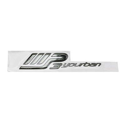 STICKER-STICKER-DECOR "MP3 YOURBAN" REAR WING GENUINE PIAGGIO 300 YOURBAN 2011+ -675352-