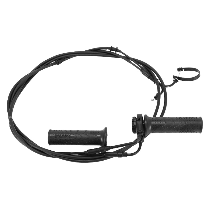 CABLE-COMMANDE-TRANSMISSION DE GAZ+MANCHON-POIGNEE ORIGINE PIAGGIO 125-300 MP3 TOURING 2013- -CM079732-