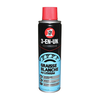 3-IN-ÉÉN WIT LITHIUMVET (AEROSOL 250 ml)