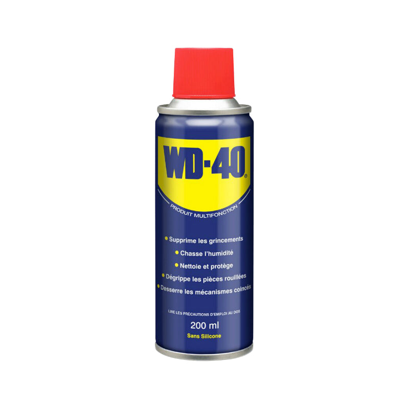 LUBRIFIANT WD-40 MULTIFONCTION CLASSIQUE (AEROSOL 200 ml)