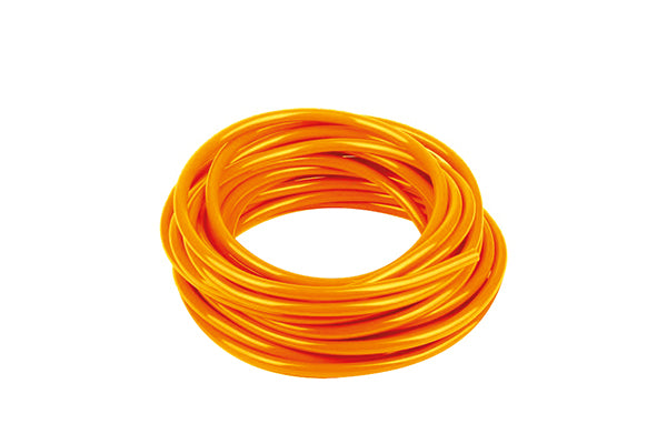 Durite Orange Ø6mm X 3 Mètres Souple