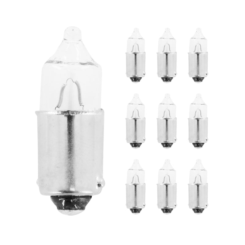 MINIATUUR HALOGEENLAMP H23W 12V 23W BA9s BASIS WIT (KNIPPEREN) (DOOS VAN 10) -P2R-