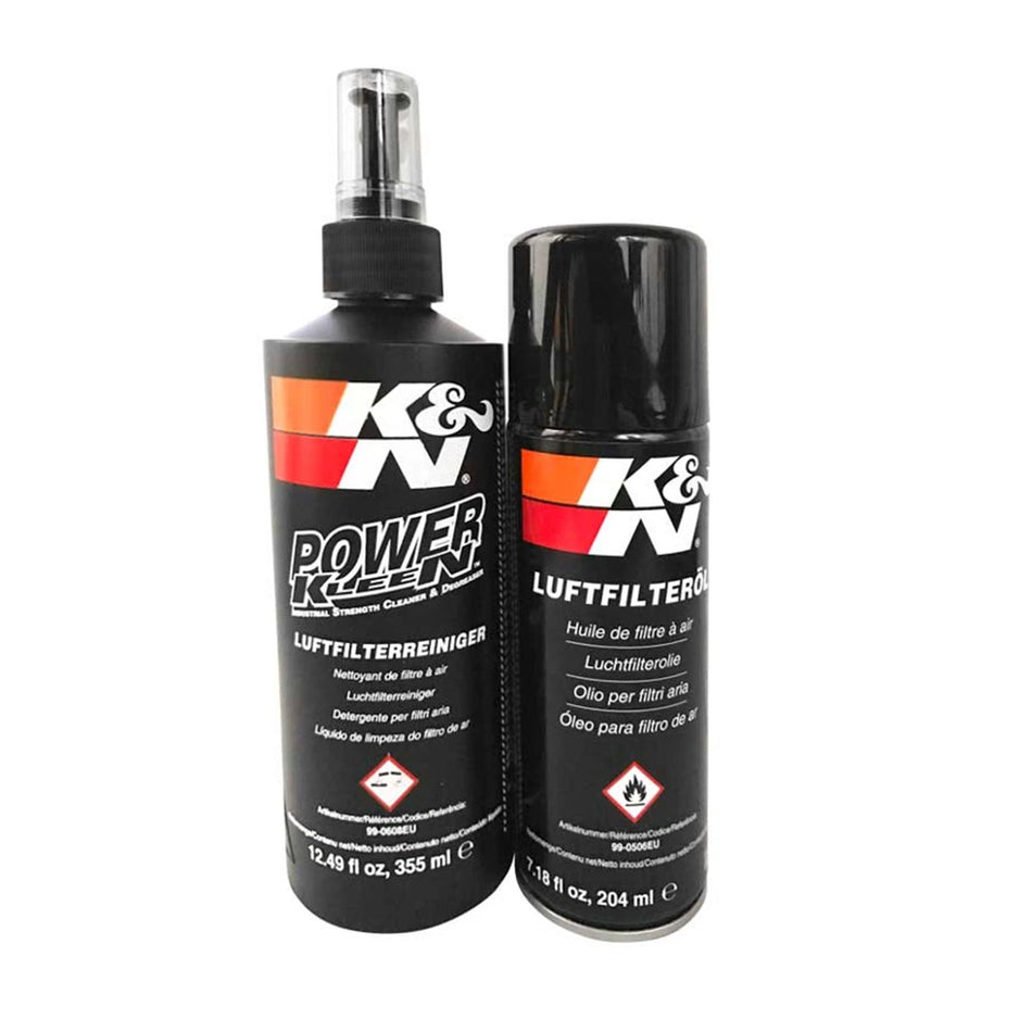 K&amp;N Filterreinigingsset Spray 204ml olie