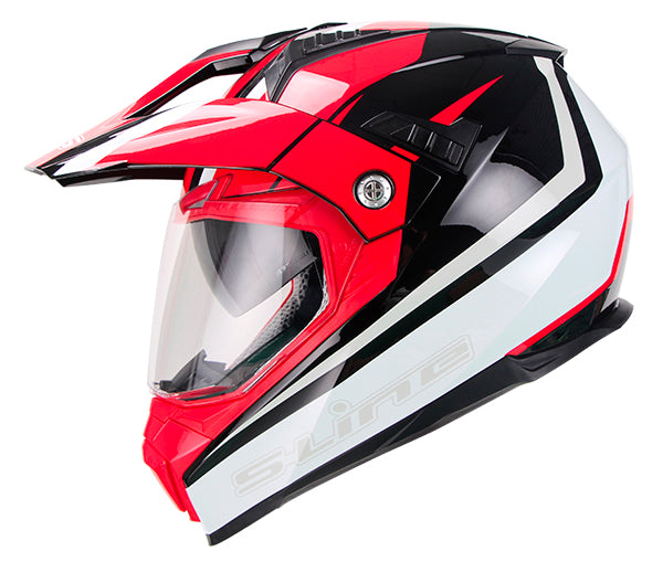 Enduro S789 Rouge Noir Gris L GRAPHIC