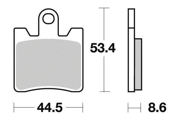 Ferodo Sintered Metal Sinter Grip Maxi Scooter Pad