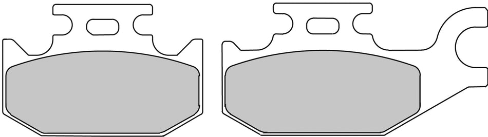 Plaquette Ferodo Semi-Métal Eco-Friction