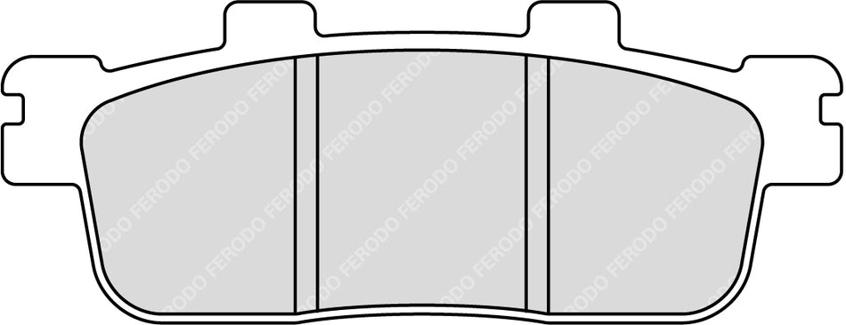 Plaquette Ferodo Semi-Métal Eco-Friction