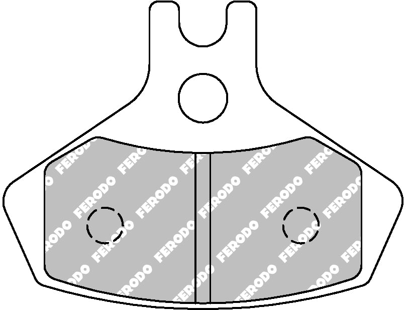 Plaquette Ferodo Métal Fritté Sinter Grip Off Road