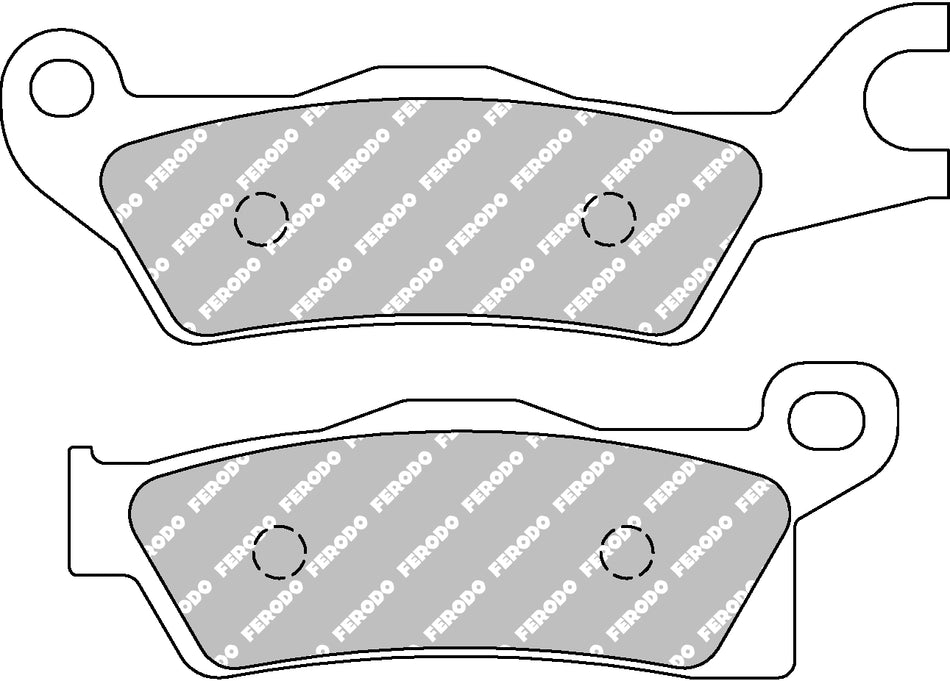 Plaquette Ferodo Métal Fritté Sinter Grip Off Road